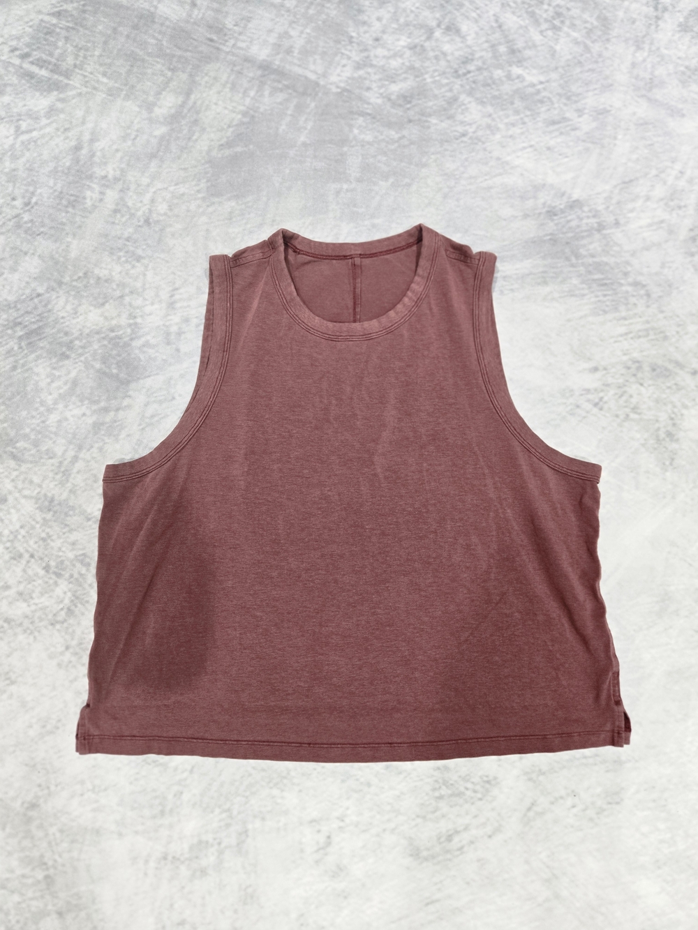 lululemon athletica Mauve Cropped Muscle Tank